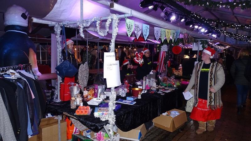 Tweede dag van kerstmarkt Winterland in Assen