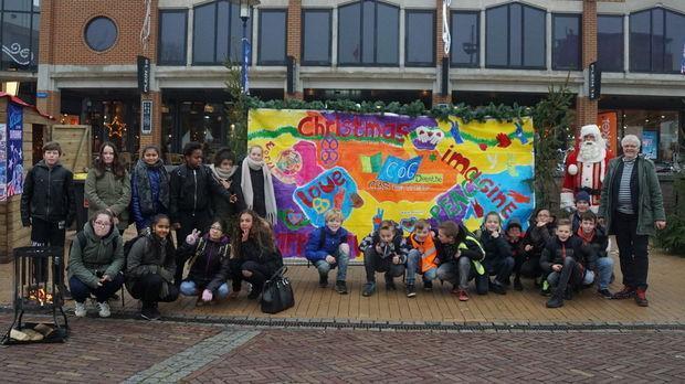 Eerste kerstwens hangt bij Kerstmarkt Assen Winterland