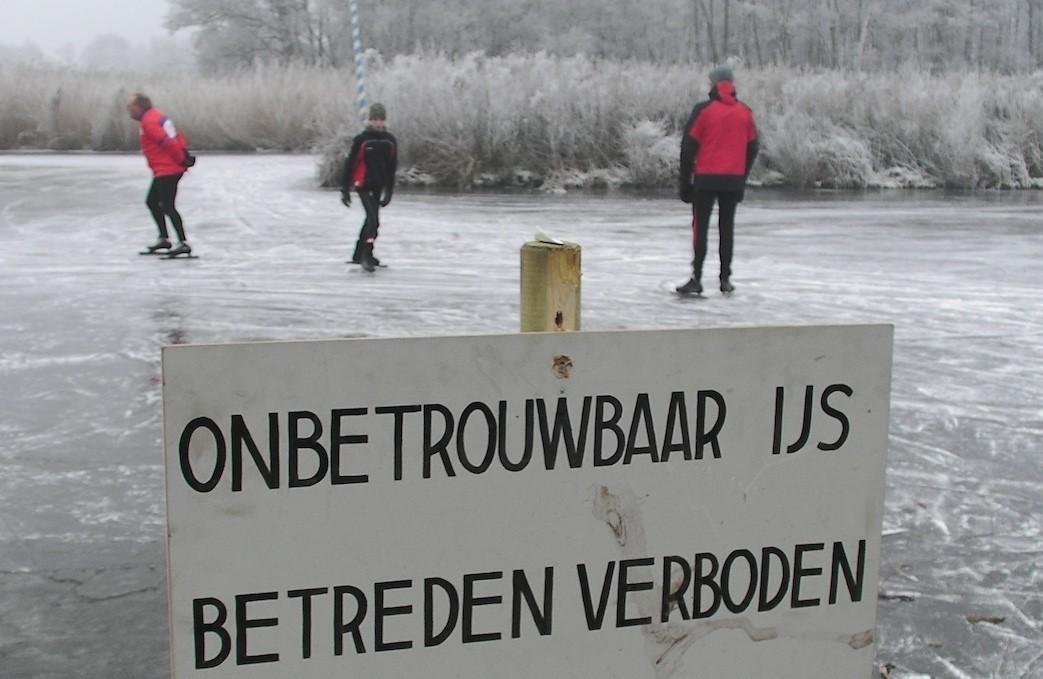 Kat verdronken in Kloosterveen: kijk uit op het ijs