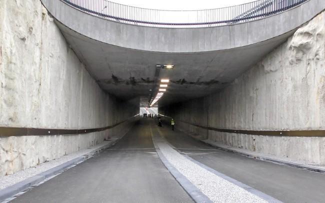 Voorproefje: binnenkant van de Overcingeltunnel