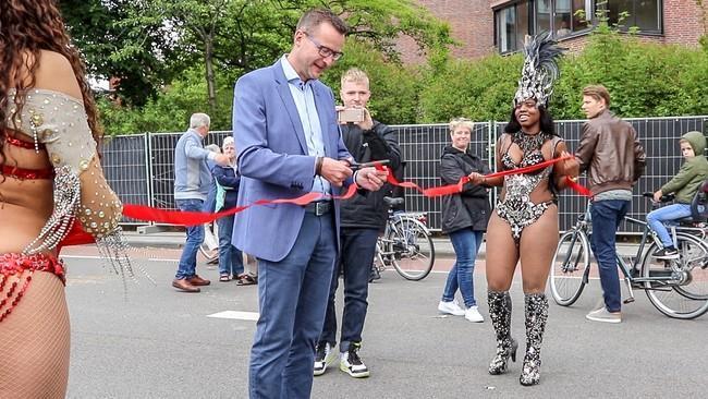 Wethouder Roald Leemrijse opent TT-Kermis