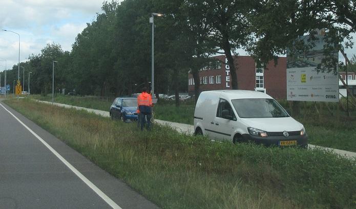 Afstellen fietspadverlichting Europaweg-West