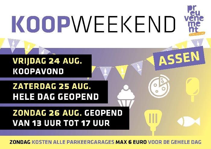 Deze week alweer een koopweekend in Assen