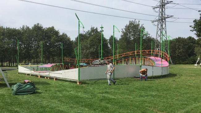 Kastanje Festival druk met opbouwen