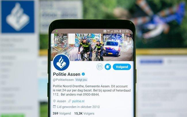 Politie in Drenthe meer via sociale media te bereiken