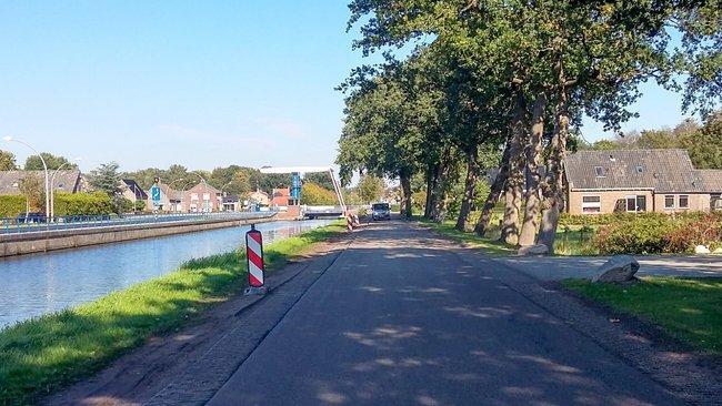 Vaartweg in Smilde deels afgesloten