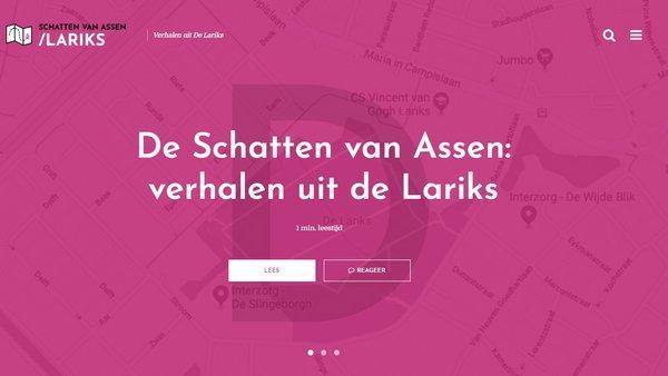 Start project Schatten van Assen: Lariks