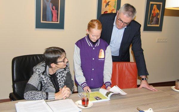 Drenthe bedankt Het Drentse Landschap met bijdrage voor kindereditie Kwartaalblad