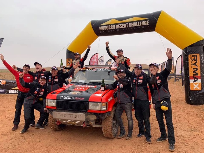 TT-Instituut Rally Team haalt Finish Morocco Desert Challenge