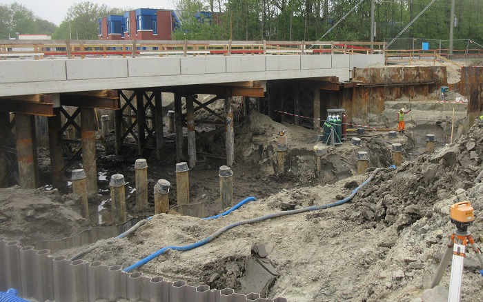 Uitgraven tunnel De Maten in Assen (video)