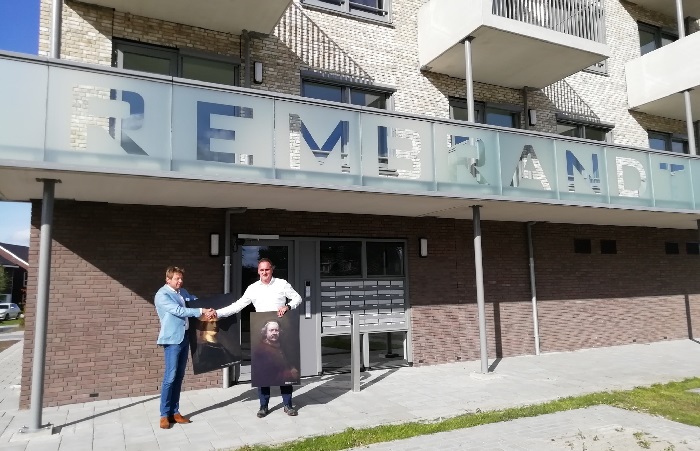 Eerste bewoners naar appartementencomplex Rembrandt in Assen