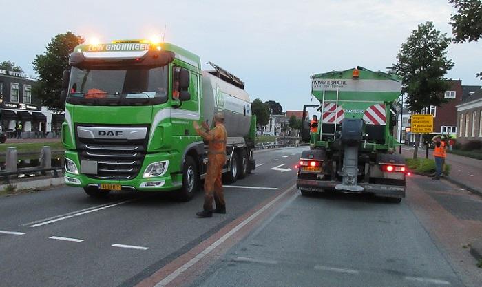 Assen druk aan de gang met onderhoud van wegen