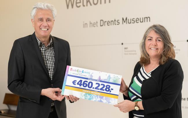 Drents Museum ontvangt ruim 460 duizend euro van BankGiro Loterij 