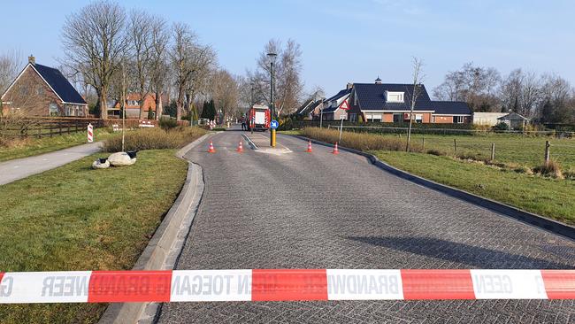 Gaslek in Ter Aard door werkzaamheden (Video)