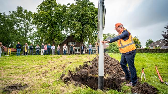 Assen heeft eerste circulaire lichtmast van Nederland