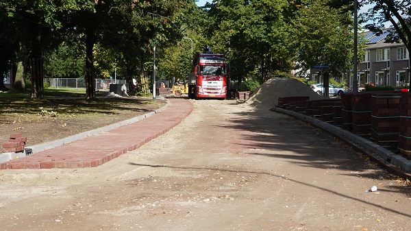 Eerste gedeelte renovatie Nobellaan loopt vertraging op