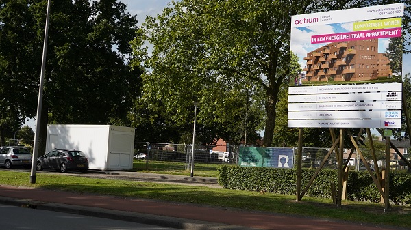 Startschot gegeven voor bouw 80 van 140 sociale huurappartementen Thorbeckelaan