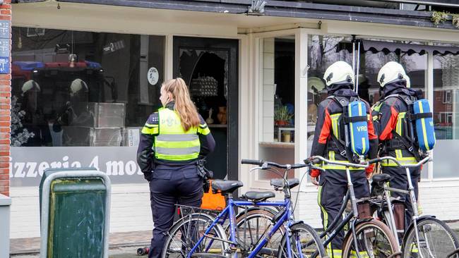 Brandweer naar pizzeria om verbrand broodje