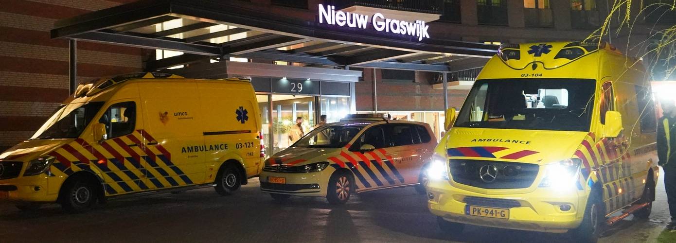 Gewonde bij brand in woonzorgcentrum Nieuw-Graswijk (video)