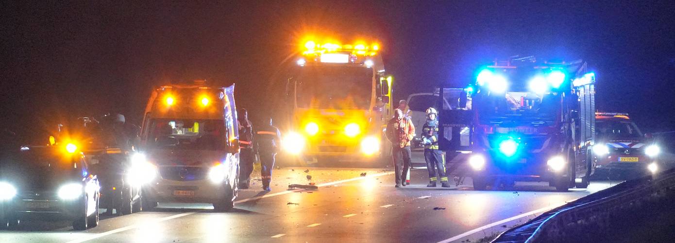 Ernstig verkeersongeval op A28 bij Assen; MMT ter plaatse