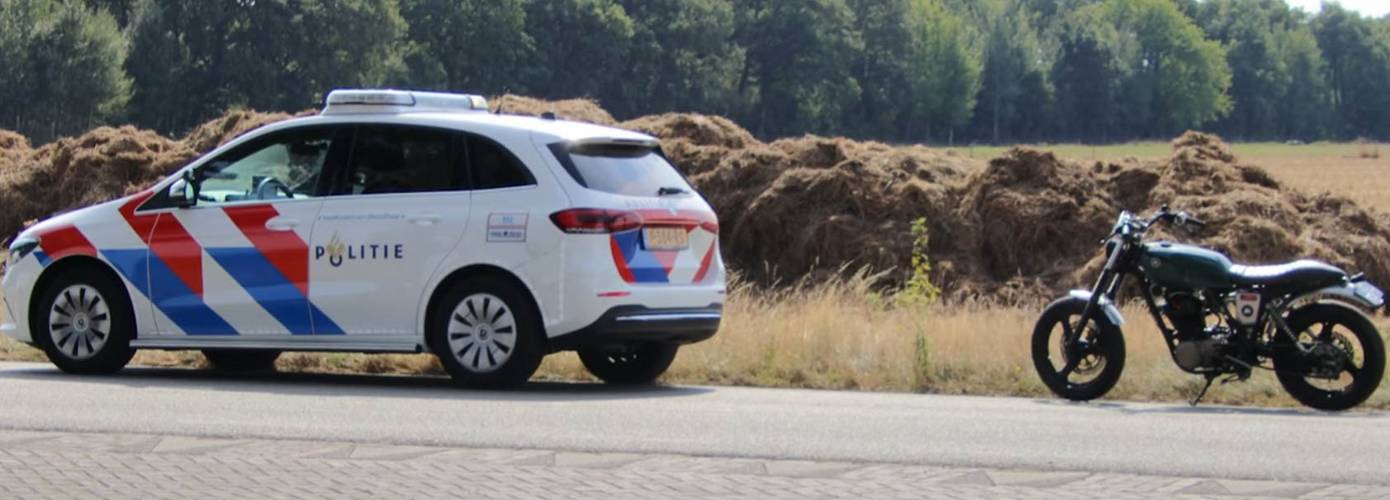 Motorrijder gewond na botsing met andere motor (video)