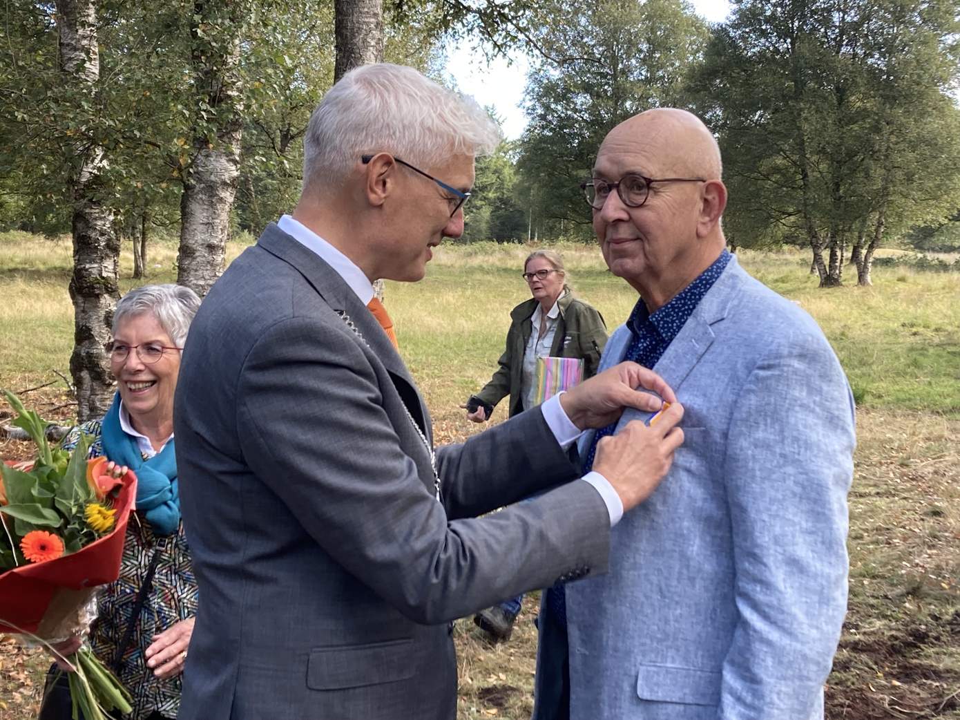 Koninklijke onderscheiding voor de heer Matien uit Assen