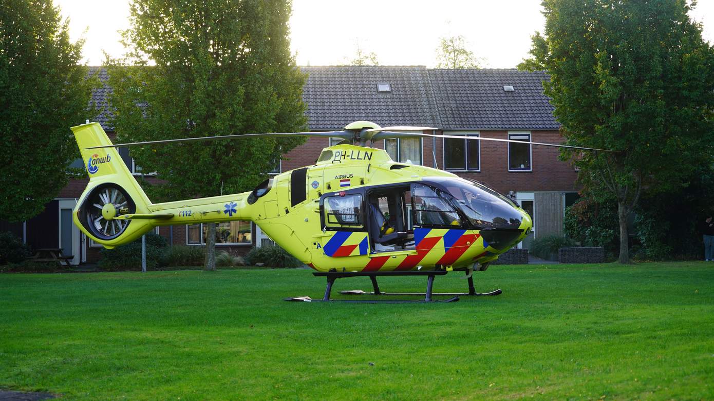 Traumahelikopter ingezet voor assistentie in Marsdijk