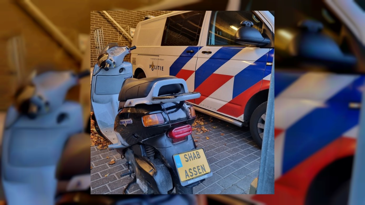 Politie pakt voor 11e keer scooterrijder voor rijden zonder rijbewijs