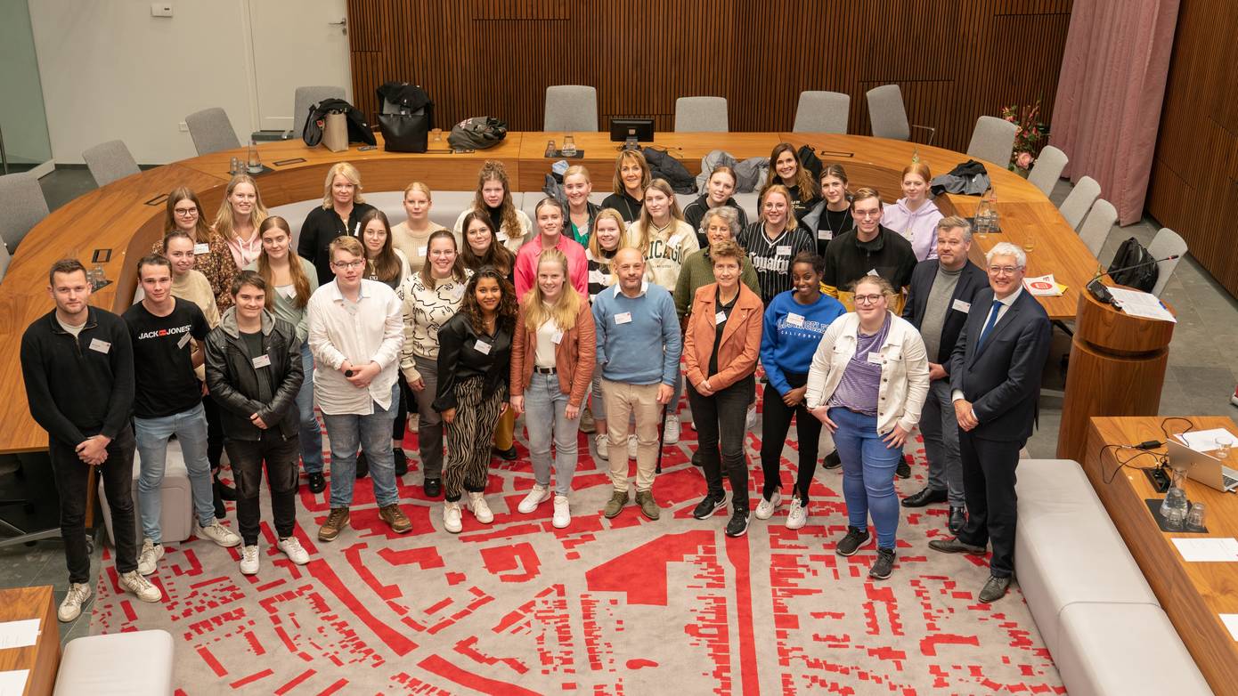 Kick-off Topacademie Drenthe College bij gemeente Assen