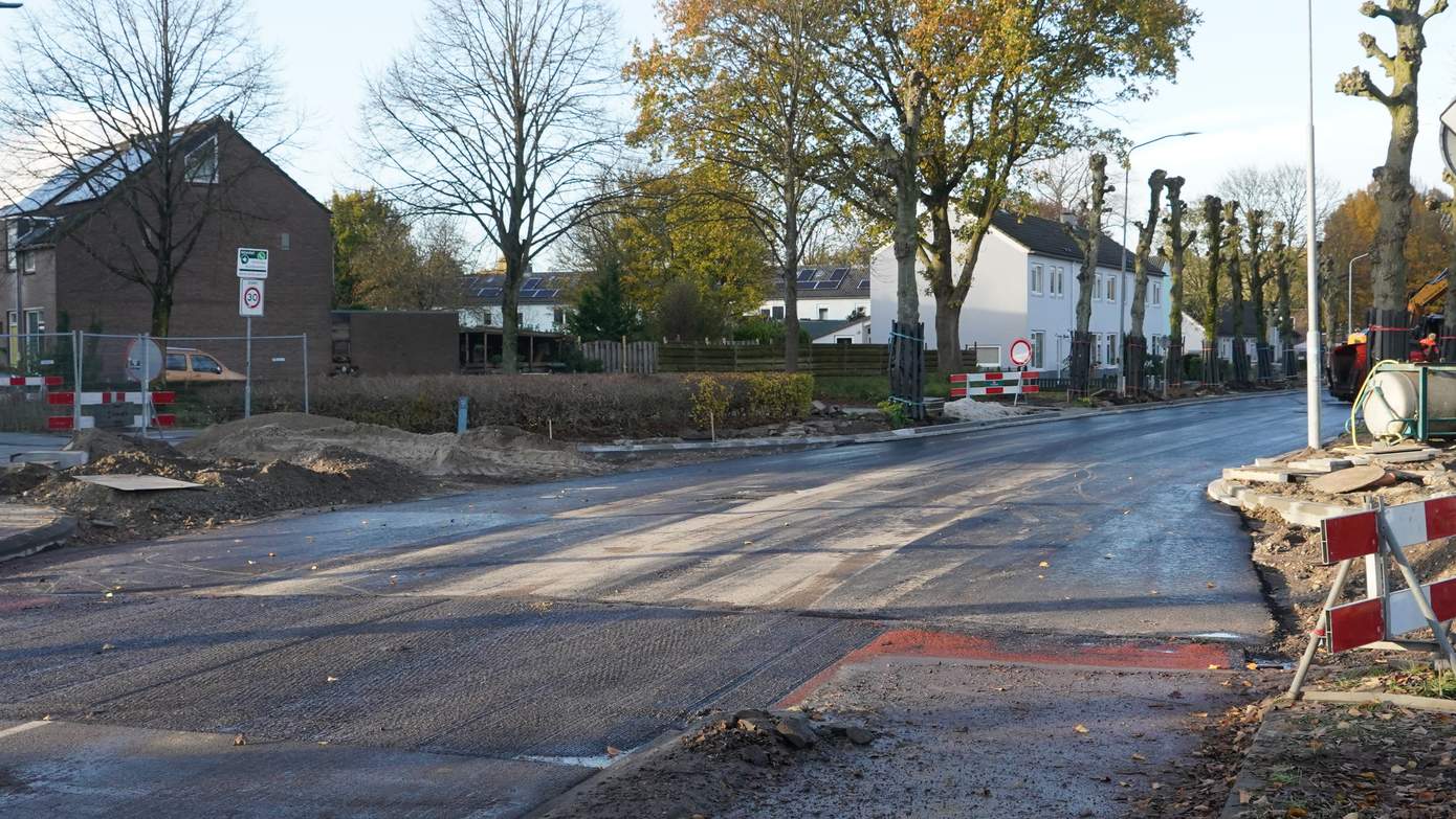 Herinrichting Nobellaan loopt op zijn einde