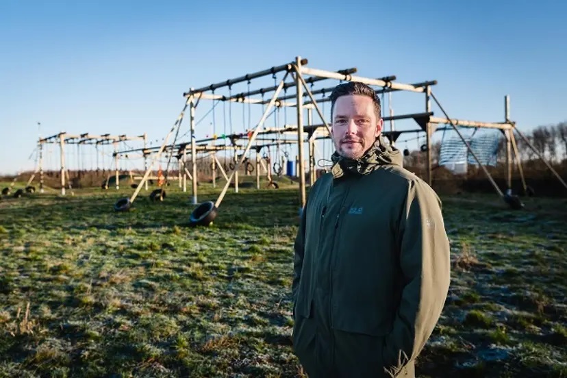 Survivalbaan in kloosterveen in februari open