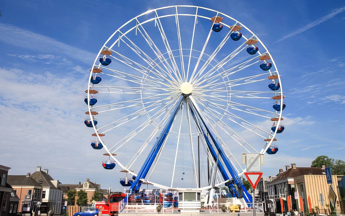 Reuzenrad komt terug op Kop van de Vaart tijdens TT Festival