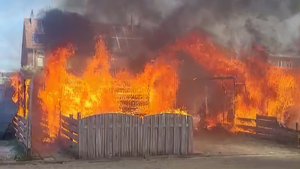 Felle uitslaande brand verwoest schuurtjes in Assen-Oost (video)