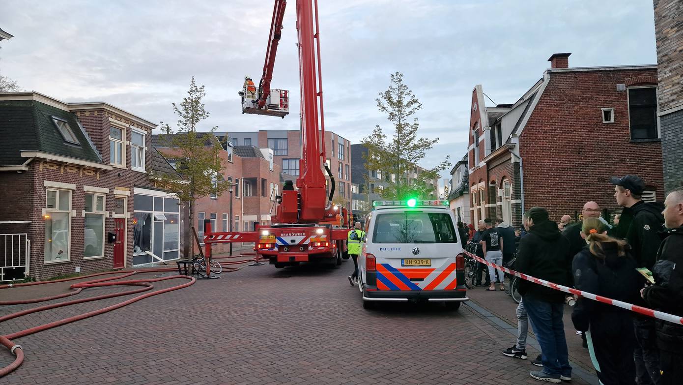 Uitslaande brand zorgt voor flinke rookontwikkeling in centrum van Assen