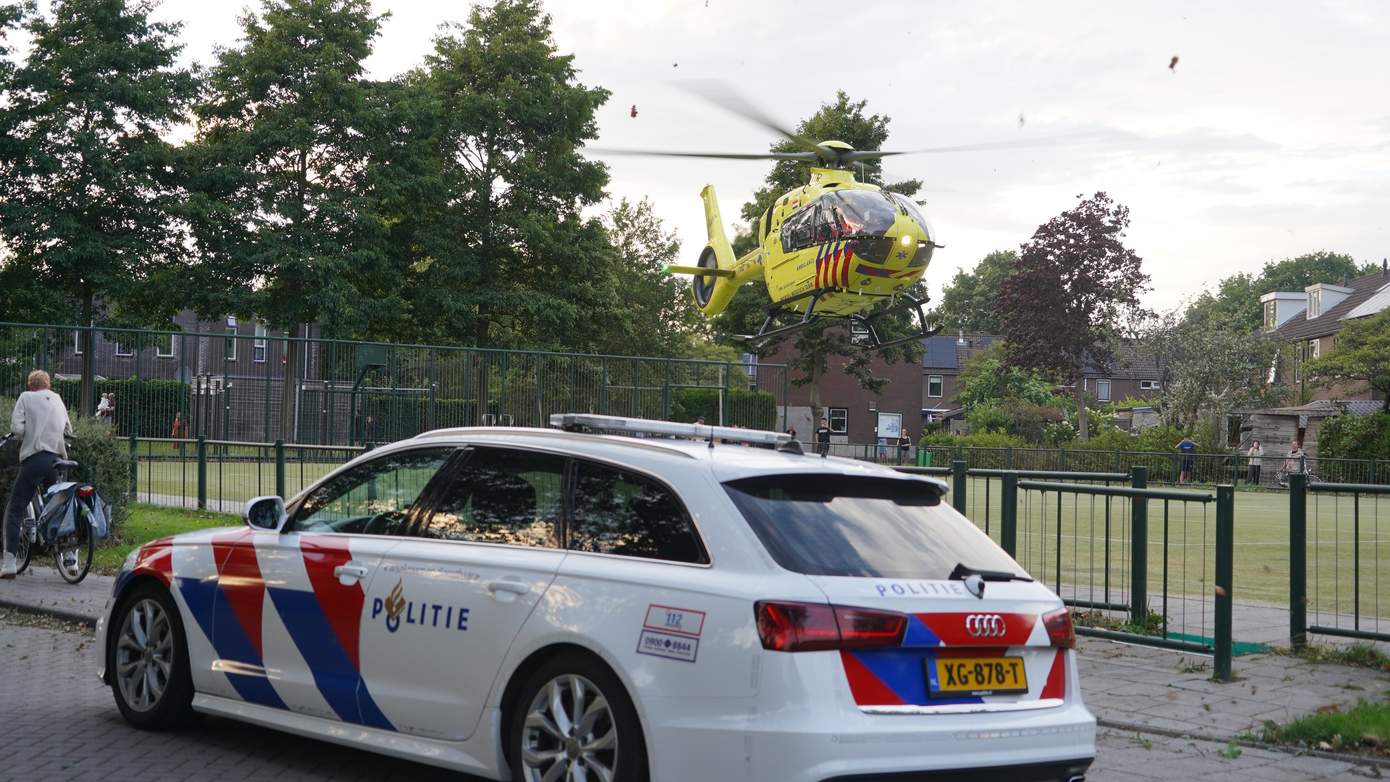 Traumahelikopter ingezet voor incident in Baggelhuizen