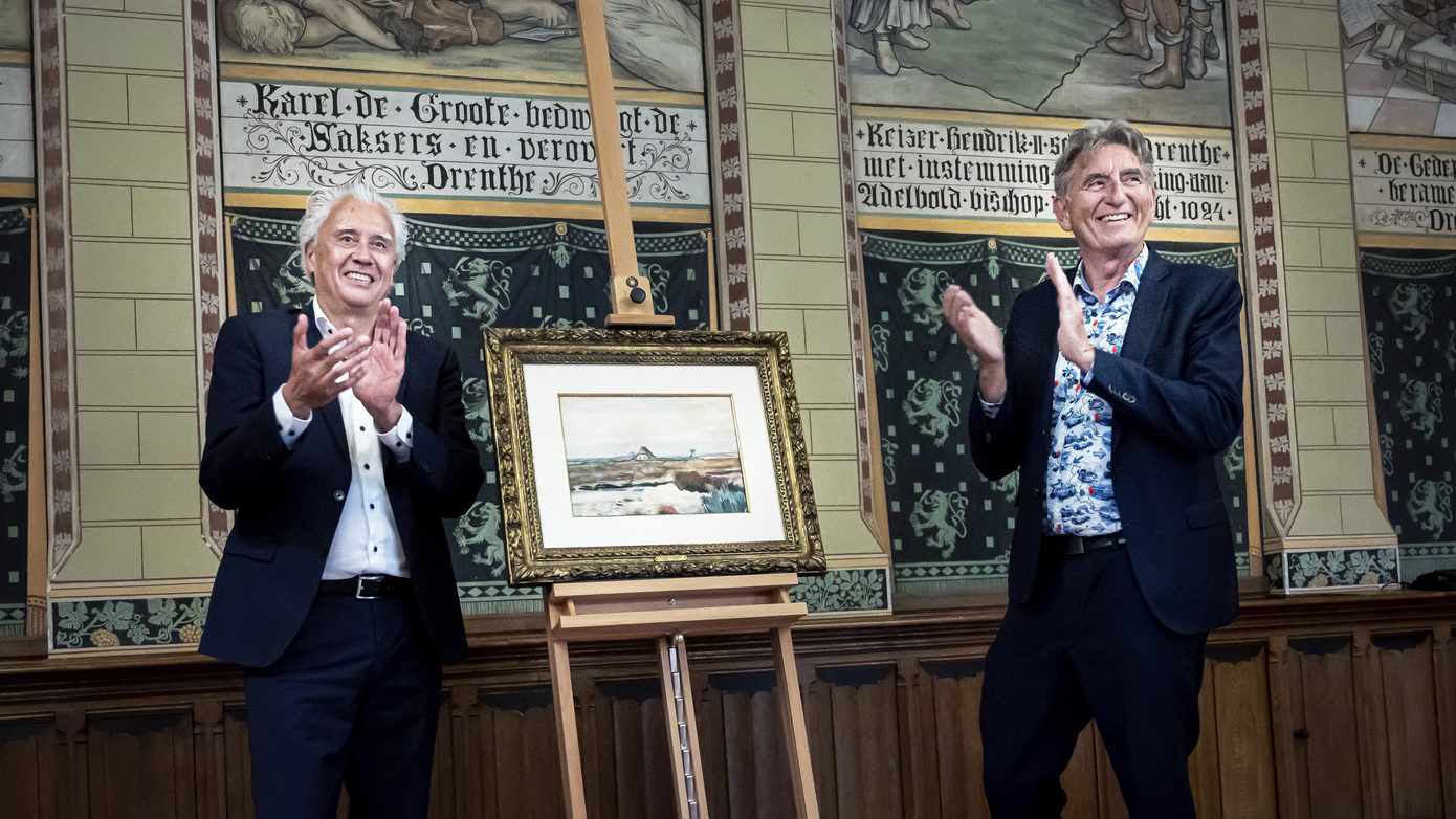 Nieuw aangekochte Van Gogh reist door provincie Drenthe