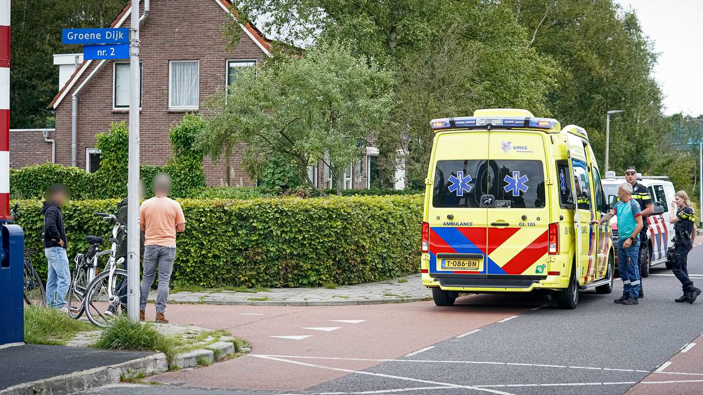 Fietsster gewond bij ongeval met scooter