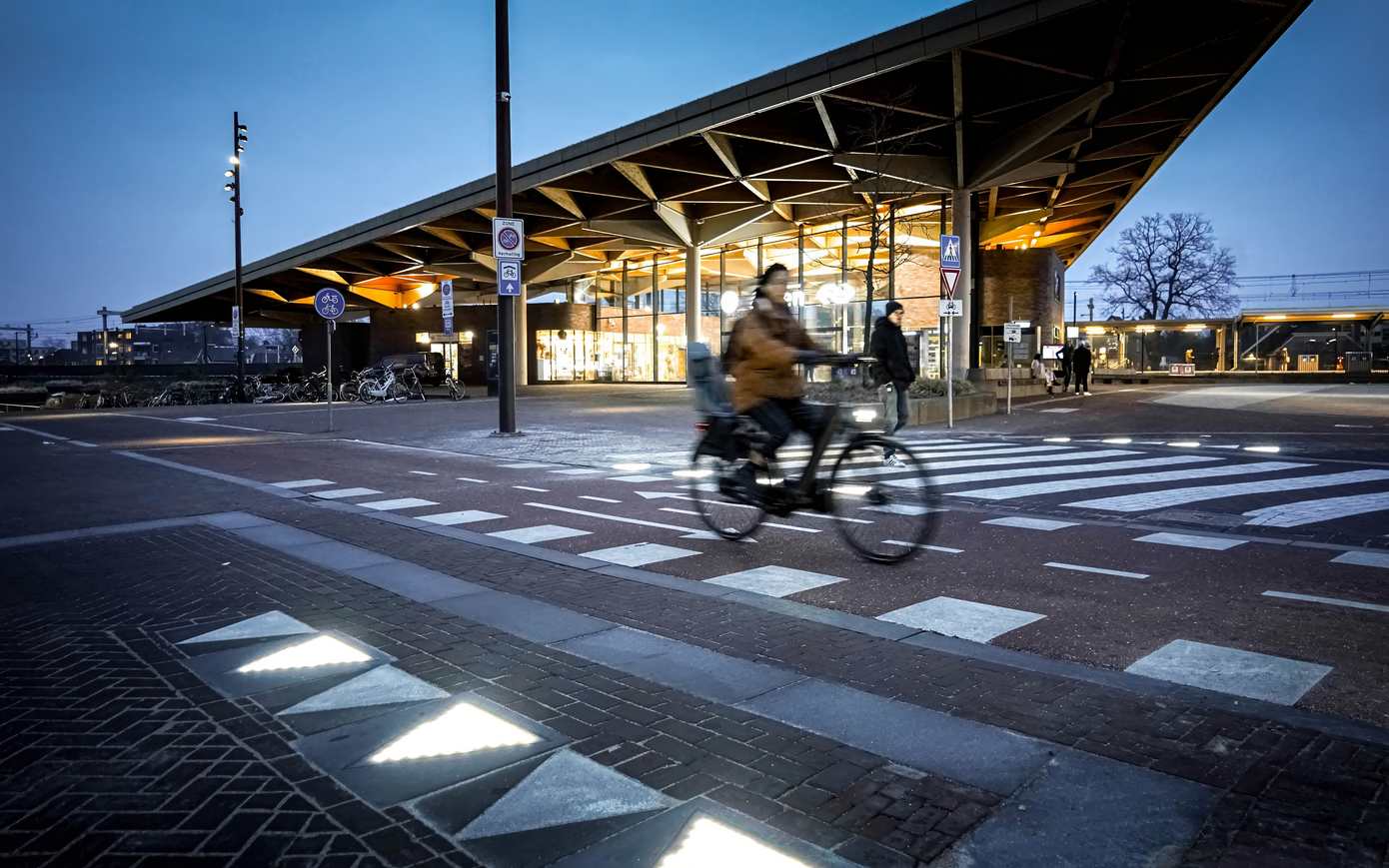 Camera-onderzoek naar verkeersveiligheid LED-OP plein